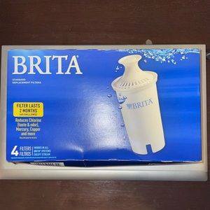 Brita filter replacements - 4 pack